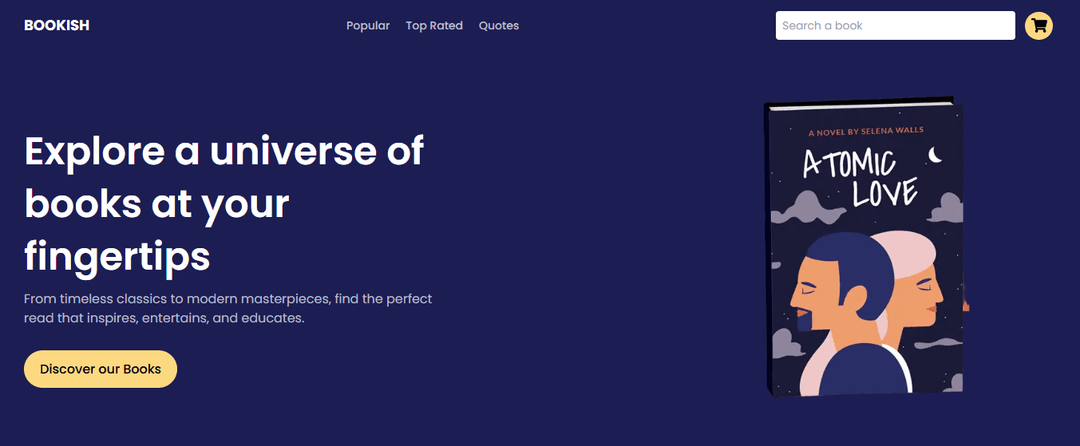 Bookish Website